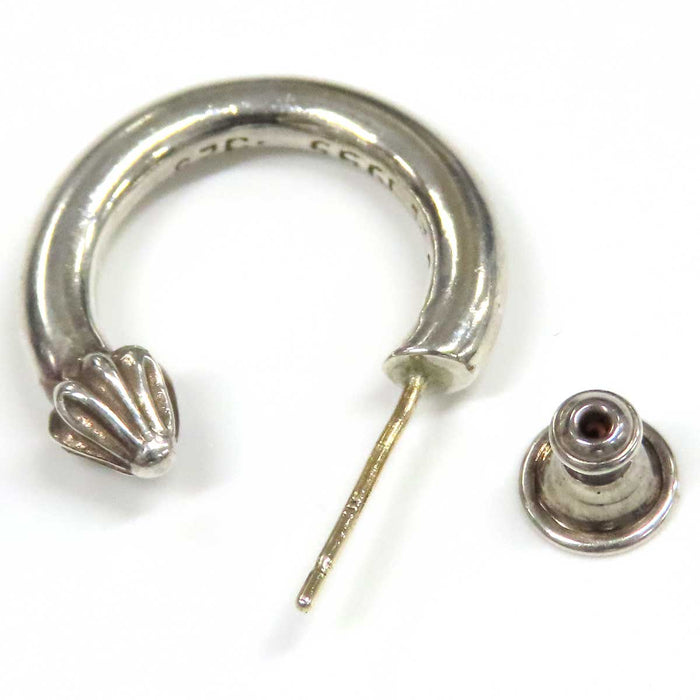 CHROME HEARTS 
CH HOOP PLAIN シルバー 
プレーン フープ ピアス