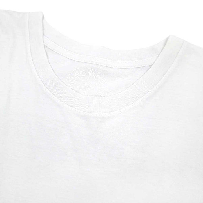 CHROME HEARTS 
CH FUCK YOU coton 
Scroll Label manches logo T-shirt à manches longues