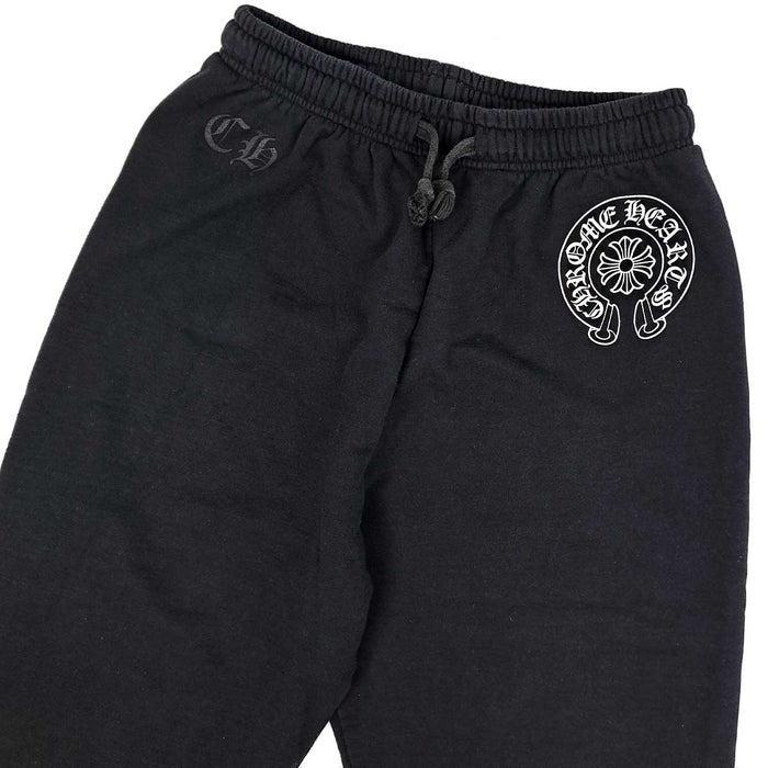 CHROME HEARTS 
CH コットン 
ホースシュー サイドロゴ スウェットパンツ