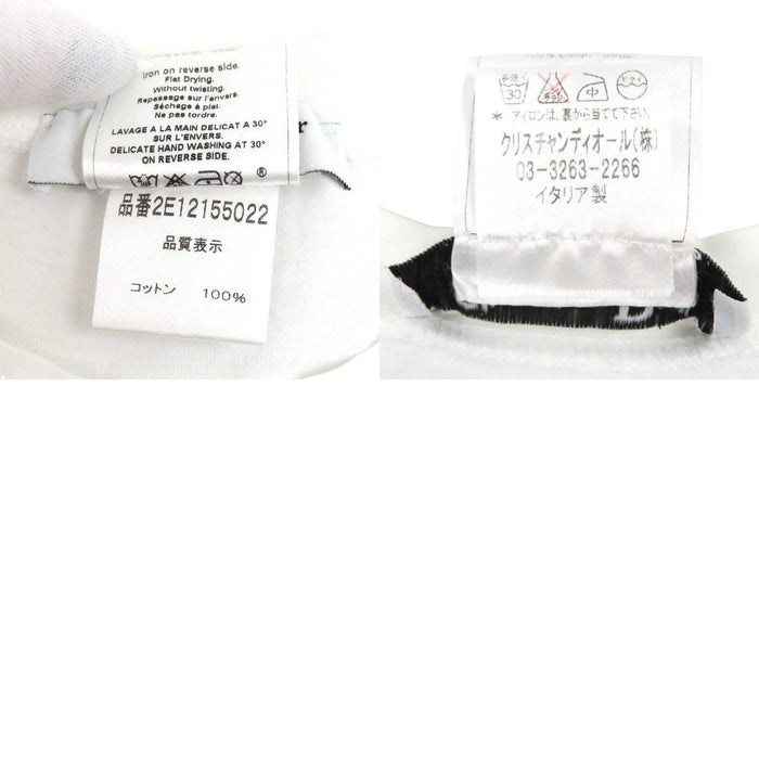 Dior 
CD ゴシック コットン クルーネック 
プリント ロゴ Tシャツ