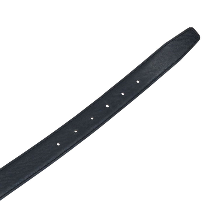 HERMES  
◯Z Stamp Leather  
Horsebit Reversible Belt