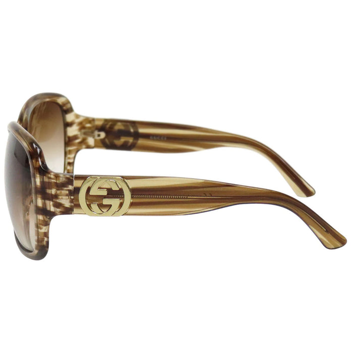 GUCCI  
Logo Eyewear  
Interlocking G Glitter Sunglasses