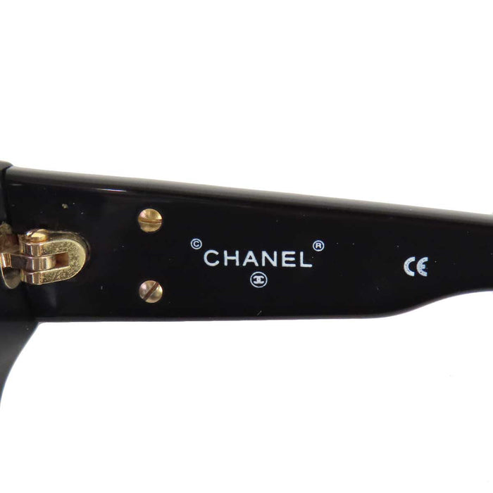 CHANEL 
COCO CC ロゴ ゴールドカラーメタル アイウェア 
ココマーク サングラス
