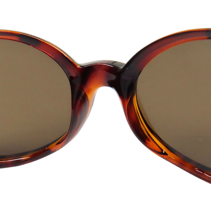 FENDI  
Oval  
Logo Tortoiseshell Pattern Sunglasses