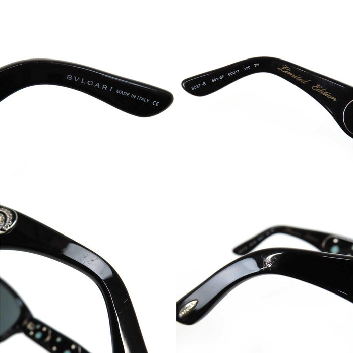 BVLGARI 
501/3F 
ラインストーン サングラス