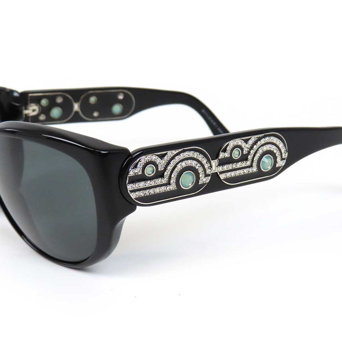 BVLGARI 
501/3F 
ラインストーン サングラス