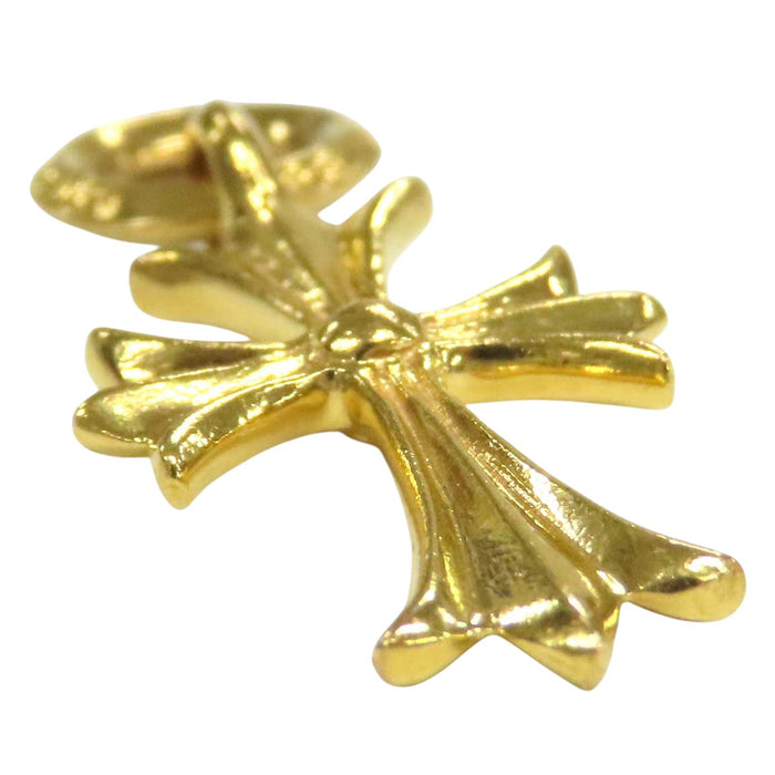 CHROME HEARTS  
TINY CH CROSS Or jaune Gravé 1995  
Pendentif Tiny CH Cross 22K