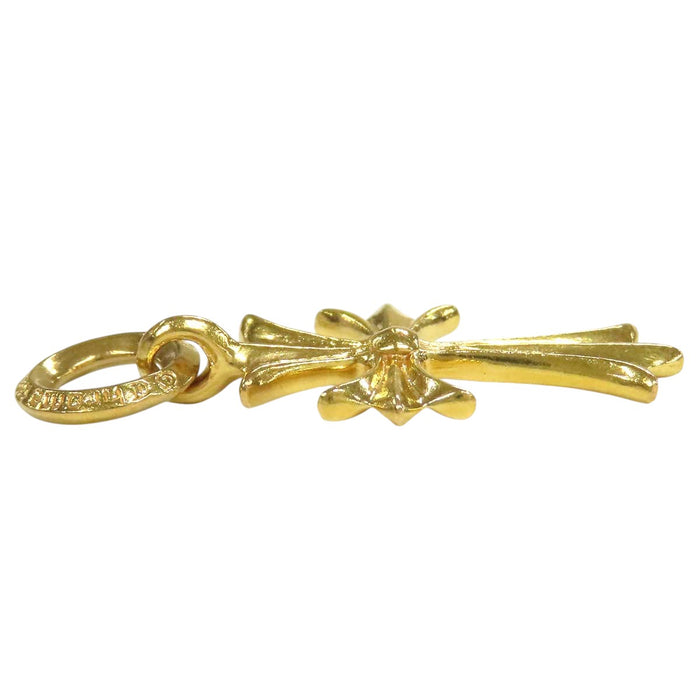 CHROME HEARTS  
TINY CH CROSS Yellow Gold with 1995 engraving  
Tiny CH Cross Charm 22K