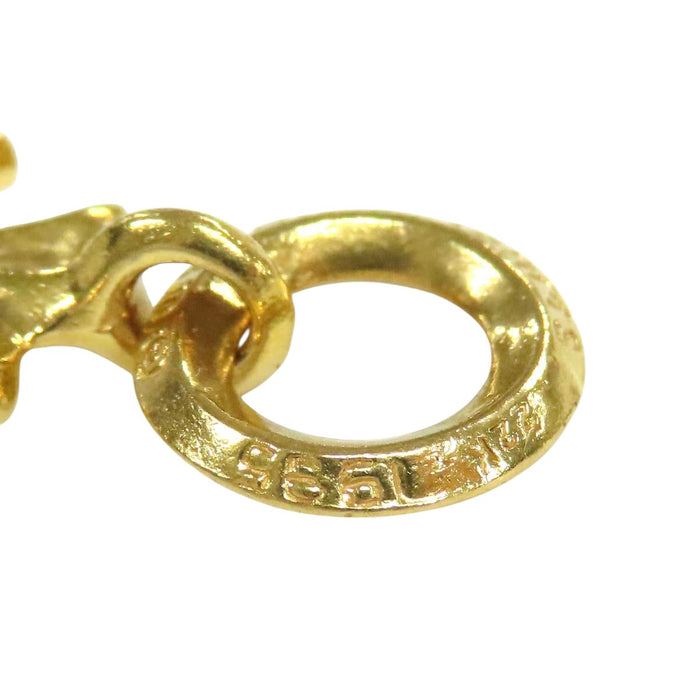 CHROME HEARTS  
TINY CH CROSS Yellow Gold with 1995 engraving  
Tiny CH Cross Charm 22K