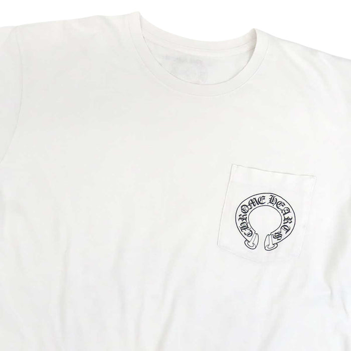 CHROME HEARTS 
CH FUCK YOU スクロールラベル アームロゴ コットン 
Floral Cross Horseshoe ロングスリーブ Tシャツ