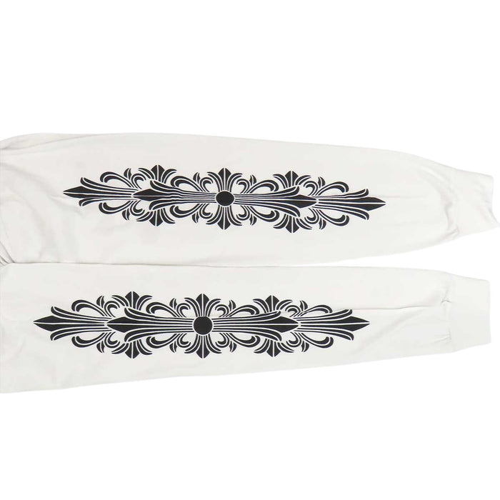 CHROME HEARTS 
CH FUCK YOU スクロールラベル アームロゴ コットン 
Floral Cross Horseshoe ロングスリーブ Tシャツ