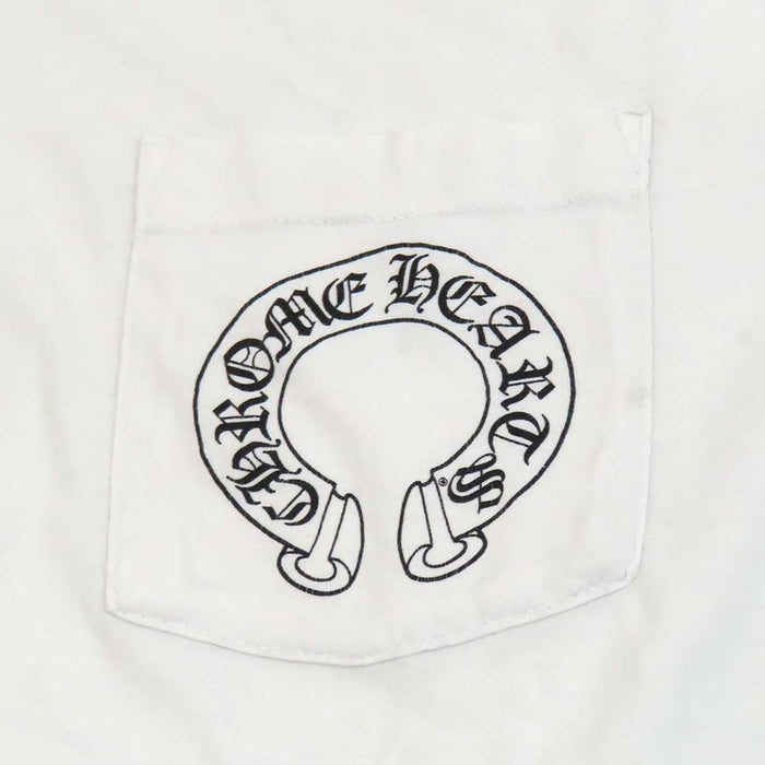 CHROME HEARTS 
CH FUCK YOU スクロールラベル アームロゴ コットン 
Floral Cross Horseshoe ロングスリーブ Tシャツ