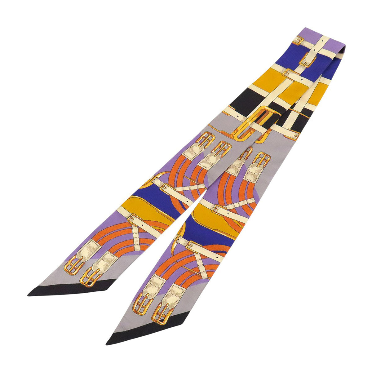 HERMES シルク ツイリー ベルト柄 スカーフ– TS Trading Co., Ltd.