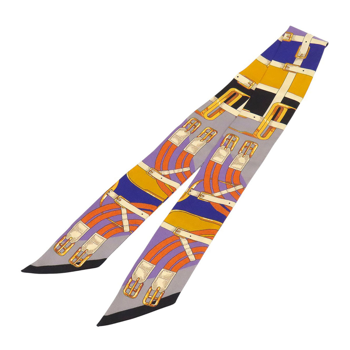 HERMES シルク ツイリー ベルト柄 スカーフ– TS Trading Co., Ltd.