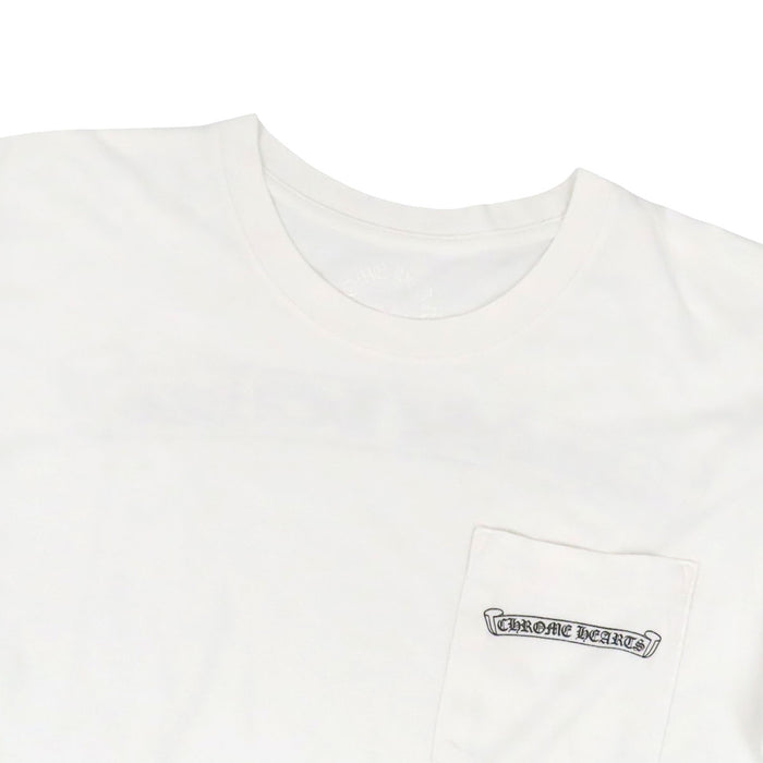 CHROME HEARTS  
CH FUCK YOU Cotton  
Scroll Label Sleeve Logo Long Sleeve T-Shirt
