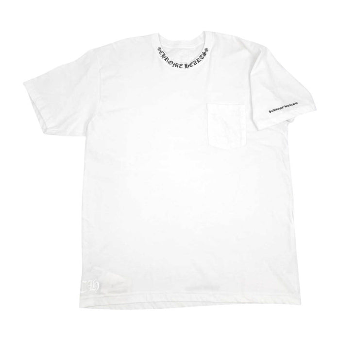 CHROME HEARTS 
CH T-SHRT 1 NECK LOGO コットン 
ネック ロゴ プリント Tシャツ