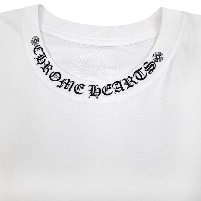CHROME HEARTS 
CH T-SHRT 1 NECK LOGO コットン 
ネック ロゴ プリント Tシャツ