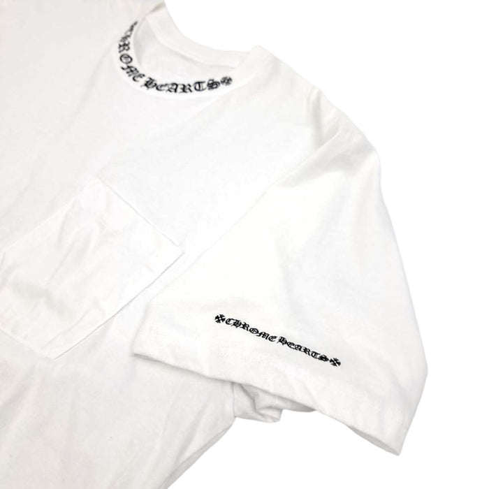 CHROME HEARTS 
CH T-SHRT 1 NECK LOGO コットン 
ネック ロゴ プリント Tシャツ