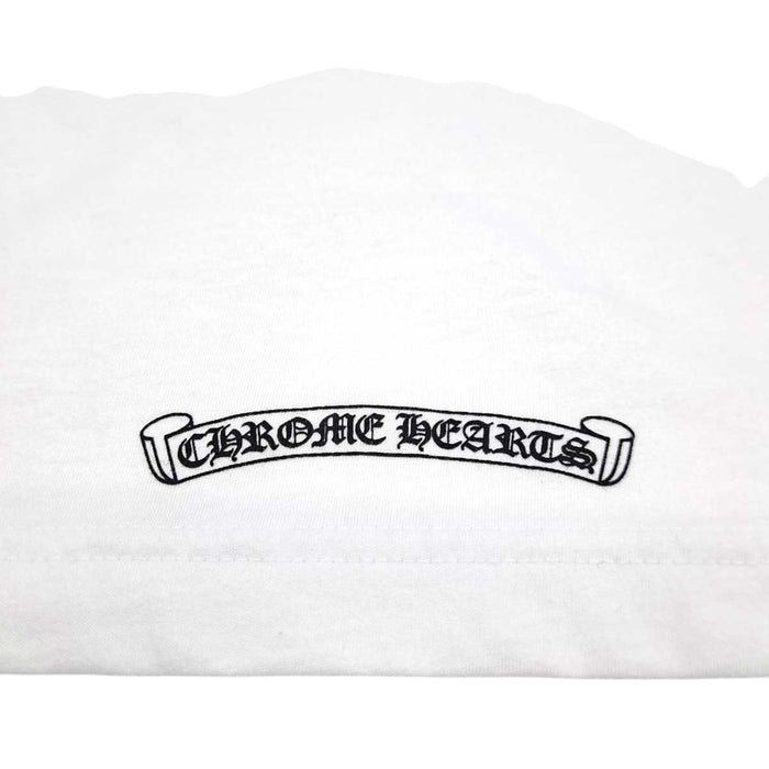 CHROME HEARTS 
CH T-SHRT 1 NECK LOGO コットン 
ネック ロゴ プリント Tシャツ