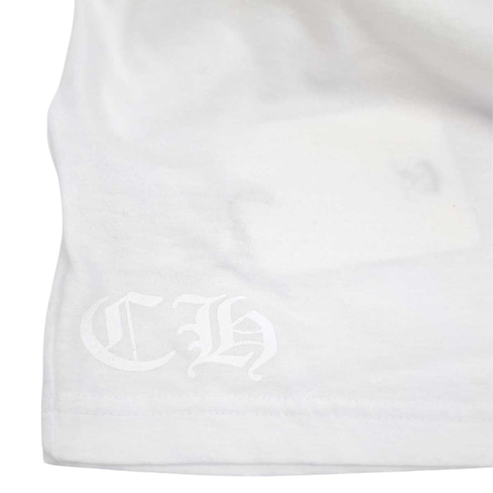 CHROME HEARTS 
CH T-SHRT 1 NECK LOGO コットン 
ネック ロゴ プリント Tシャツ