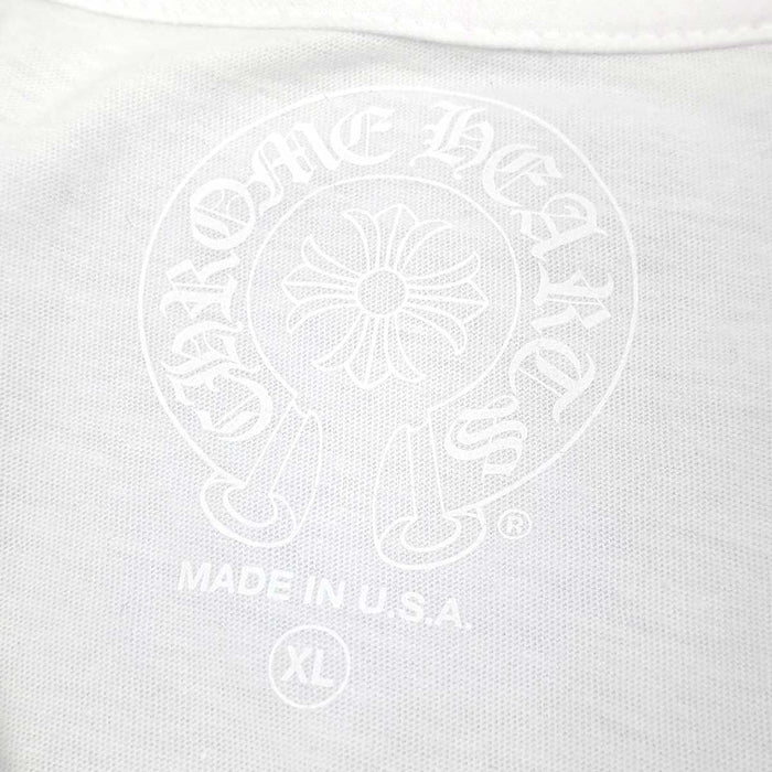 CHROME HEARTS  
CH T恤 1 领口标志 棉质  
领口标志印花T恤