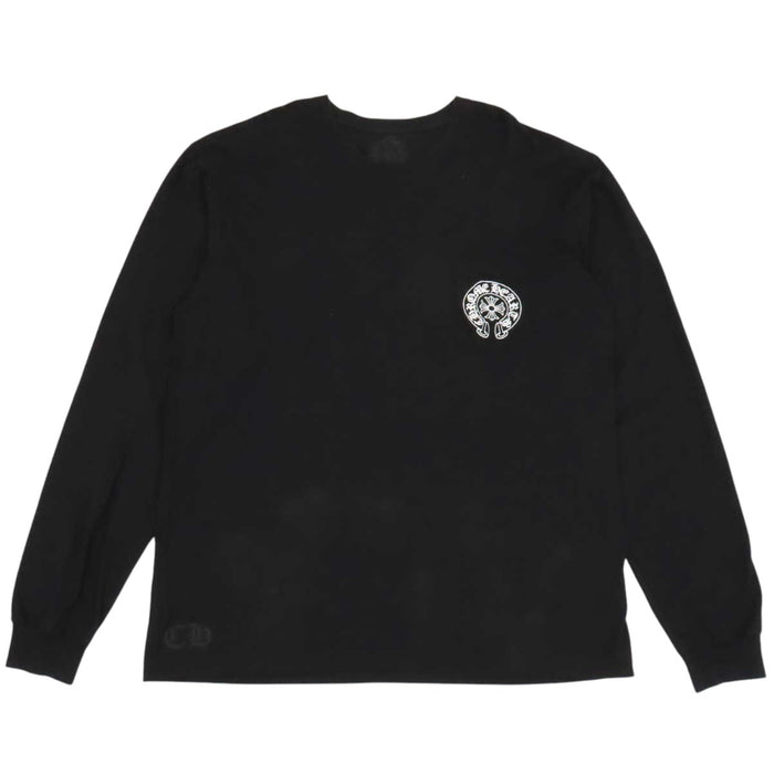 CHROME HEARTS 
CH TAIPEI HORSESHOE L/S TEE ロングスリーブ 
台北限定 バック ホースシュー 袖 フローラル Tシャツ