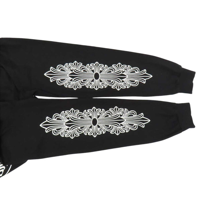 CHROME HEARTS 
CH TAIPEI HORSESHOE L/S TEE ロングスリーブ 
台北限定 バック ホースシュー 袖 フローラル Tシャツ