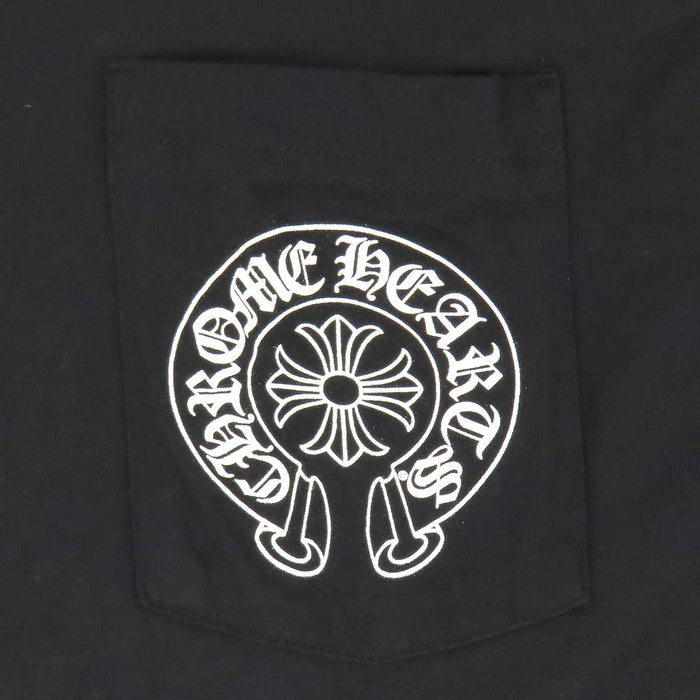 CHROME HEARTS 
CH TAIPEI HORSESHOE L/S TEE ロングスリーブ 
台北限定 バック ホースシュー 袖 フローラル Tシャツ
