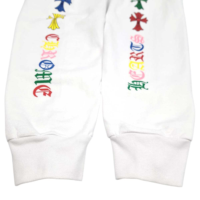 CHROME HEARTS 
CH MLTCOL CEM CRS HD PLVR スウェット コットン 裏起毛 
マルチ セメタリー クロス プリント フーディ