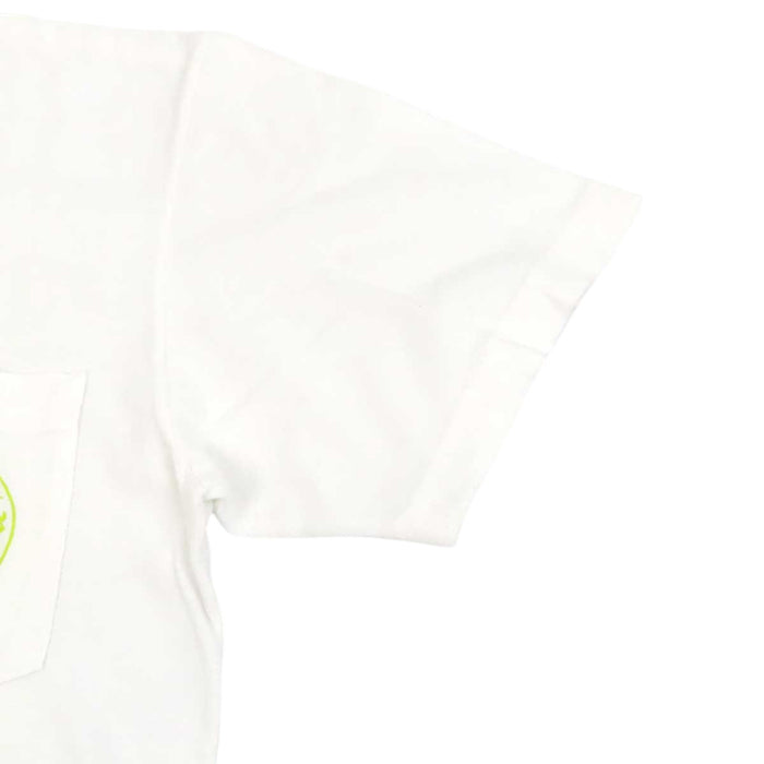 CHROME HEARTS 
CH MADE IN HOLLYWOOD ネオン コットン 
ホースシュー バック 英字 プリント Tシャツ