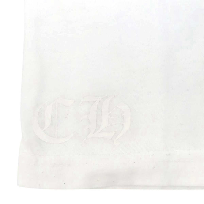 CHROME HEARTS  
CH MADE IN HOLLYWOOD Neon Cotton  
Horseshoe Back English Letter Print T-Shirt