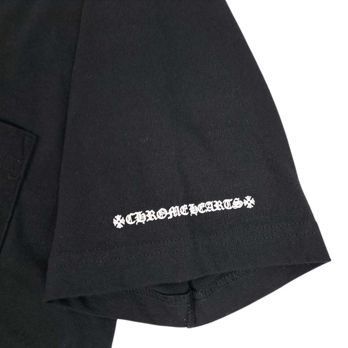 CHROME HEARTS 
CH T-SHRT 1 NECK LOGO コットン 
ネック ロゴ プリント Tシャツ