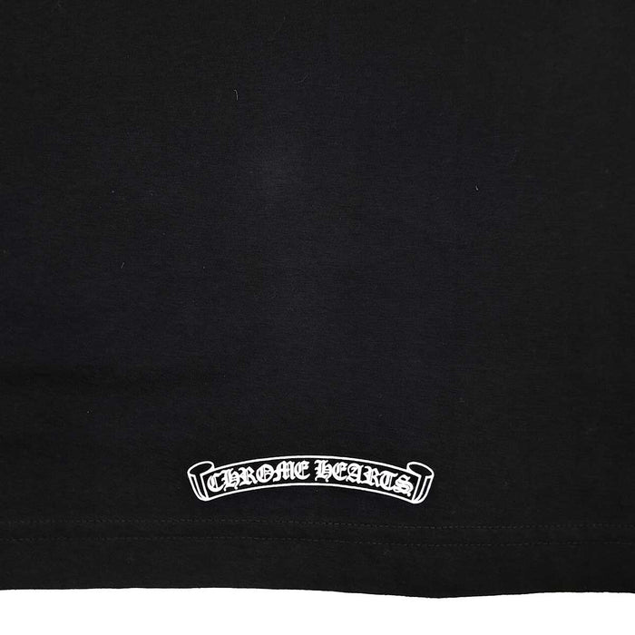 CHROME HEARTS 
CH T-SHRT 1 NECK LOGO コットン 
ネック ロゴ プリント Tシャツ