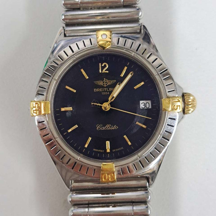 【WHOLESALES】
BREITLING 
B57045 
カリスト　デイト 
社外製BOX