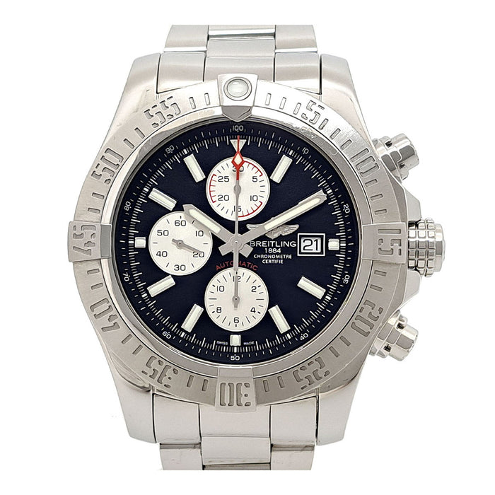 BREITLING 
Super Avenger II 
With box and warranty