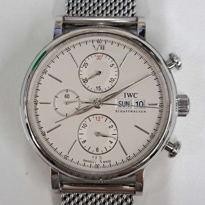 【WHOLESALES】
IWC 
IW391005 
ポートフィノ　クロノグラフ 
内箱（劣化）　ギャランティ　工具