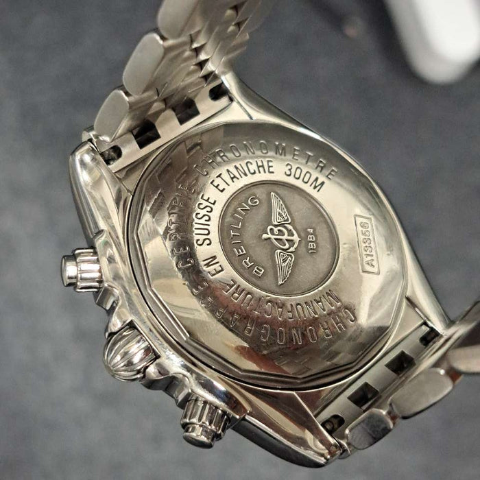 【WHOLESALES】
BREITLING 
A13356 
箱(内箱劣化)　ギャランティ　クロノメーター証