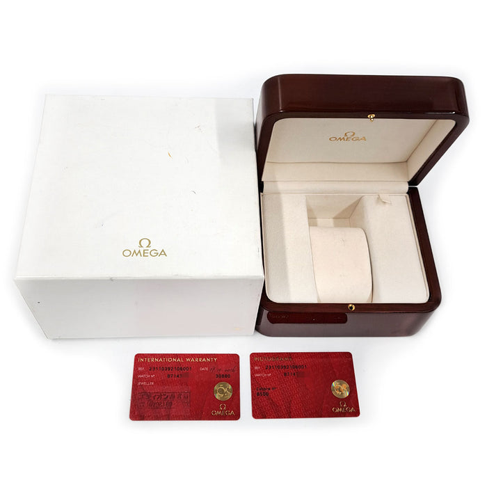 OMEGA 
Seamaster Aqua Terra 
With Box and Warranty