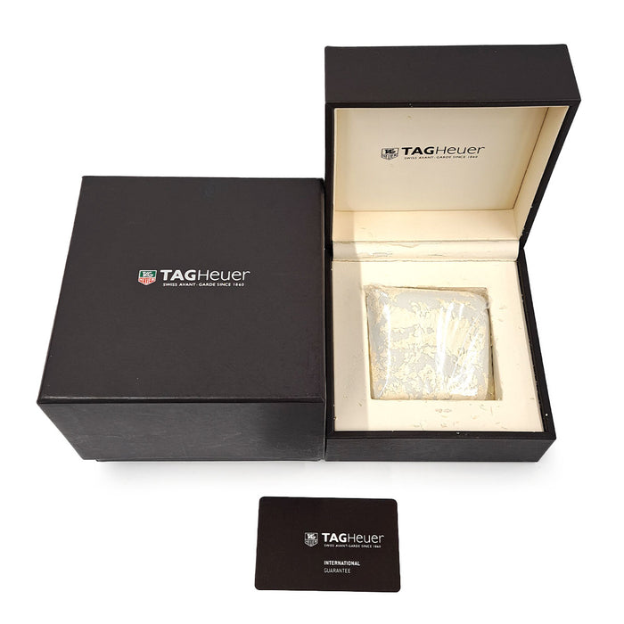 TAG HEUER
Carrera
With Box and Guarantee Card