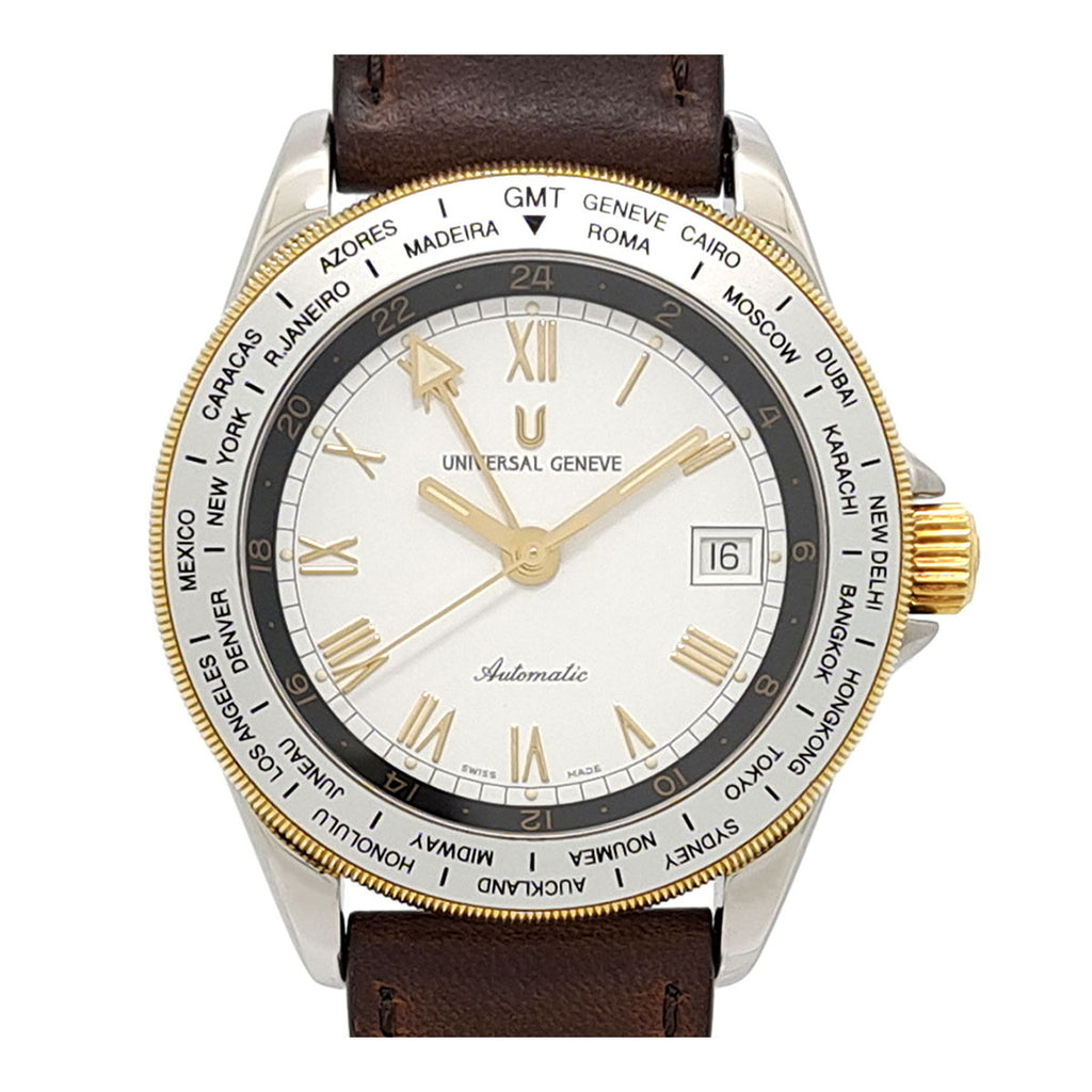 790843/UNIVERSAL GENEVE 腕時計 UNIVERSAL GENEVE ワールドタイマー– TS Trading Co., Ltd.
