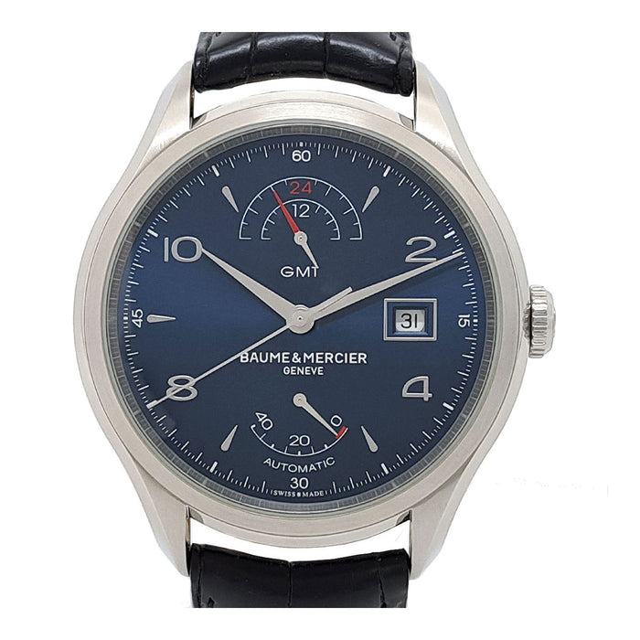 Baume & Mercier 
クリフトン GMT パワーリザーブ 
箱ギャラ付