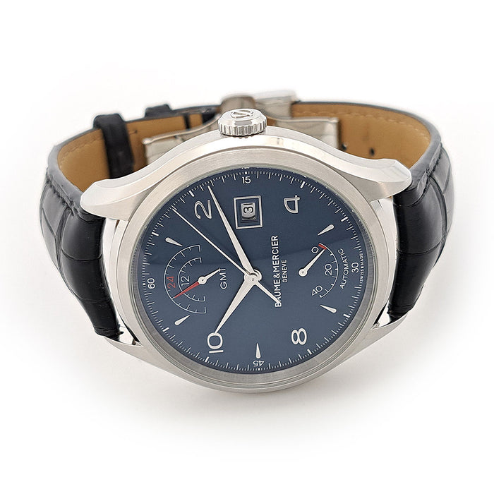 Baume & Mercier 
クリフトン GMT パワーリザーブ 
箱ギャラ付