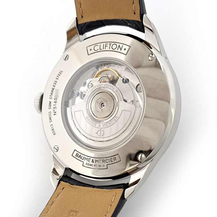 Baume & Mercier 
クリフトン GMT パワーリザーブ 
箱ギャラ付