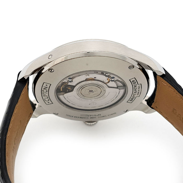 Baume & Mercier 
クリフトン GMT パワーリザーブ 
箱ギャラ付