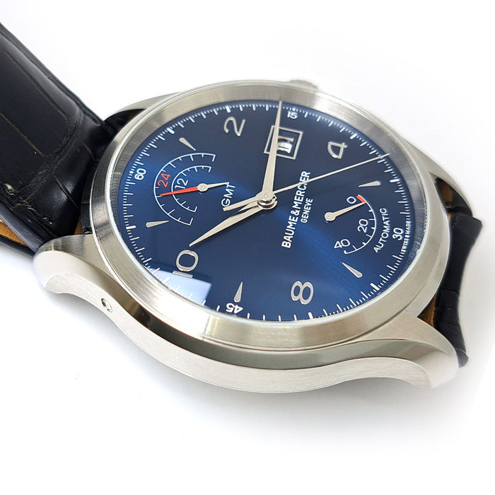 Baume & Mercier 
クリフトン GMT パワーリザーブ 
箱ギャラ付