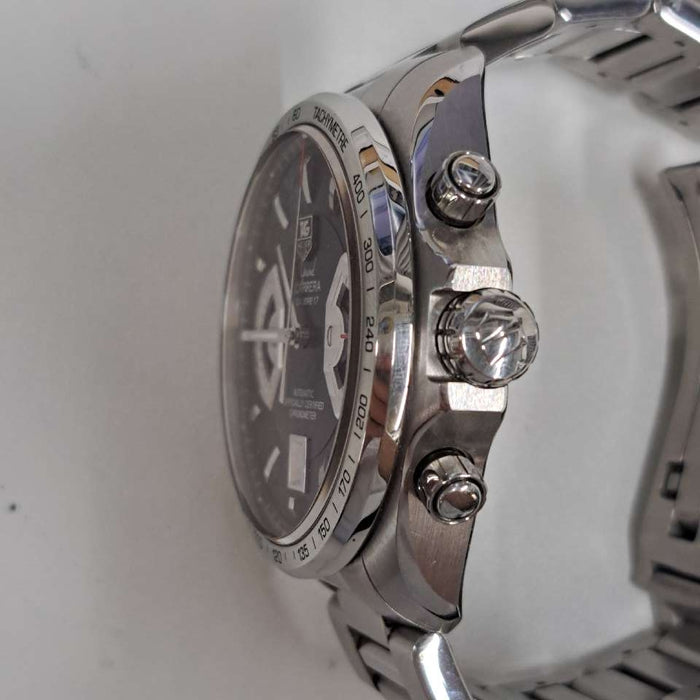 【WHOLESALES】
TAG HEUER 
CAV511A.BA0902 
グランドカレラ キャリバー17 
箱(内箱劣化)　ギャランティ　クロノメーター証　コマ