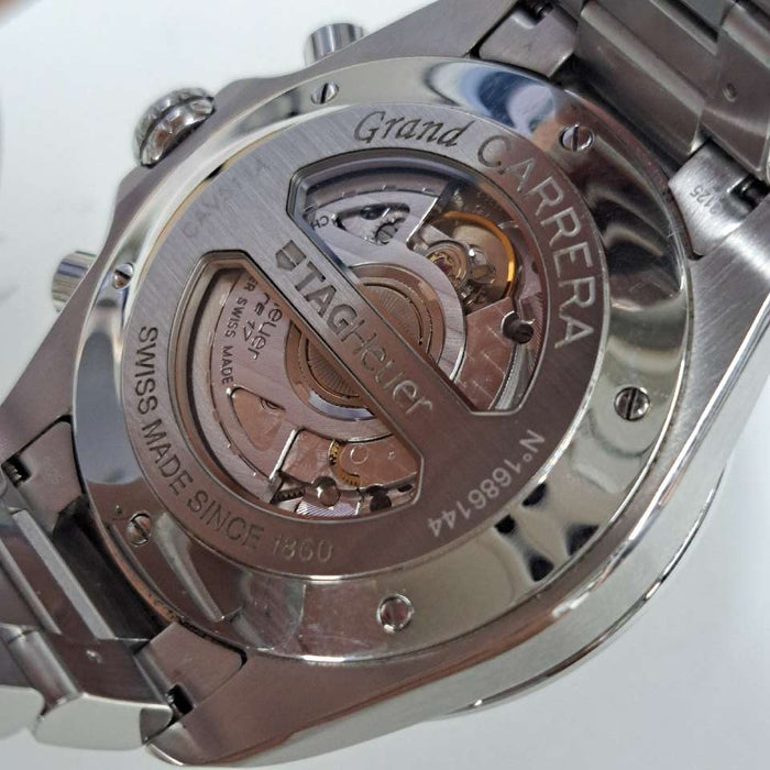 【WHOLESALES】
TAG HEUER 
CAV511A.BA0902 
グランドカレラ キャリバー17 
箱(内箱劣化)　ギャランティ　クロノメーター証　コマ