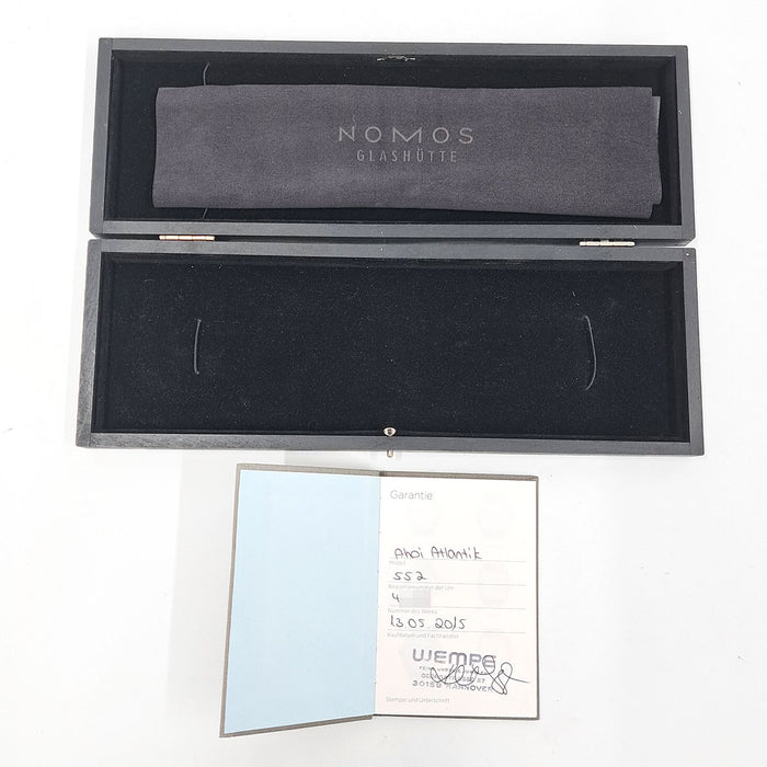 NOMOS Ahoi Atlantic
With box and guarantee