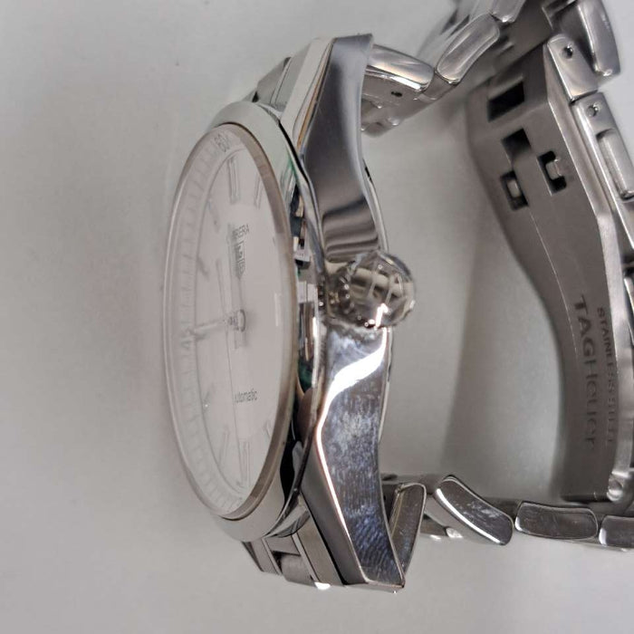 【WHOLESALES】
TAG HEUER 
WV211A-3 
箱(内箱劣化)　ギャランティ(ショップ印のみ)　純正レザーベルト×1(使用感小)　純正Dバックル×1