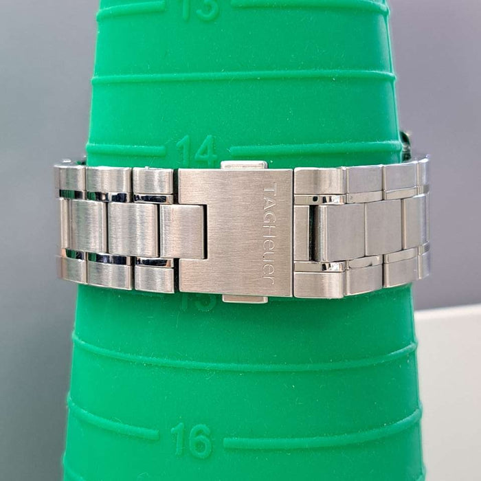 【WHOLESALES】
TAG HEUER 
WV211A-3 
箱(内箱劣化)　ギャランティ(ショップ印のみ)　純正レザーベルト×1(使用感小)　純正Dバックル×1